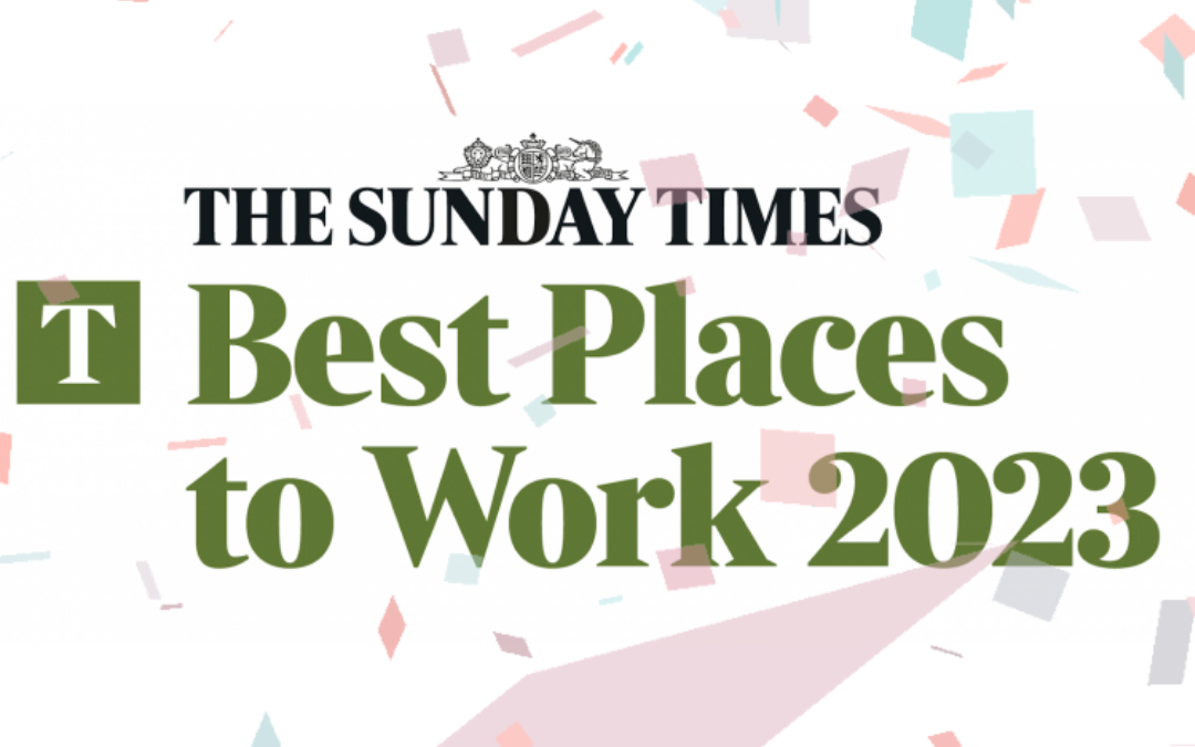 SUNDAY TIMES BEST PLACE TO WORK 2023